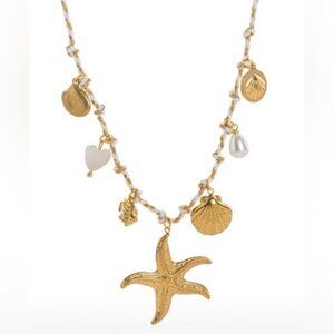Boho Starfish Necklace N1696